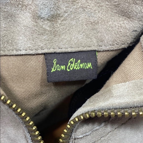 Sam Edelman Louie Women's Suede Fringe Western Ankle Boots - Picture 12 of 13